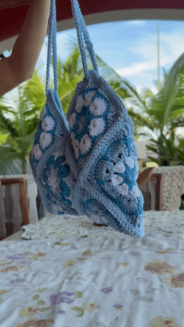 Sac Ciel Doux – Sac Crochet Floral